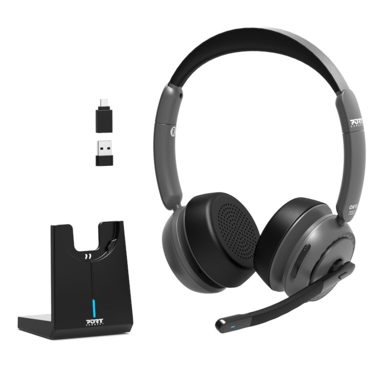 912003-WR-01 Port Connect ON’R 700 Bluetooth Wireless Headset with Noise Cancellation