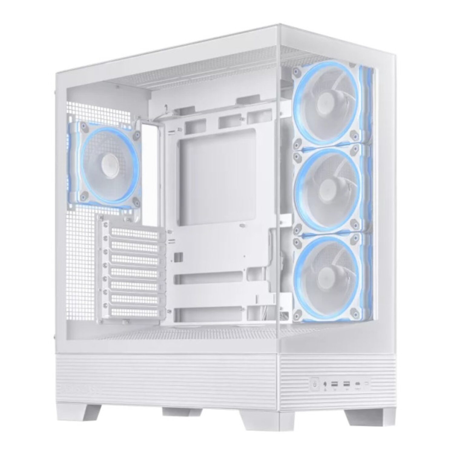 A31PLUS-BK-WR-02-1 Asus A31 PLUS Mid Tower ATX Chassis - White