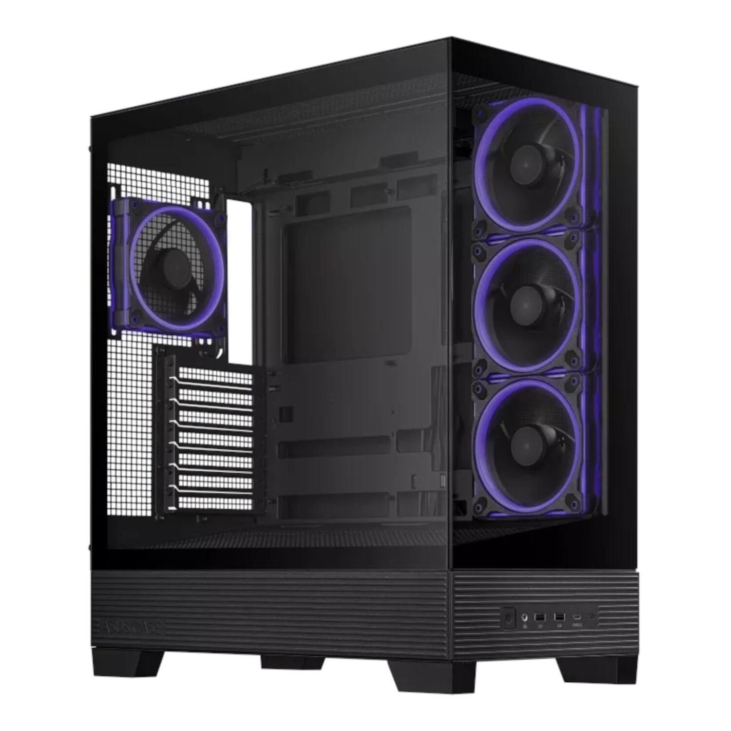 A31PLUS-BK-WR-02 Asus A31 PLUS Mid Tower ATX Chassis - Black