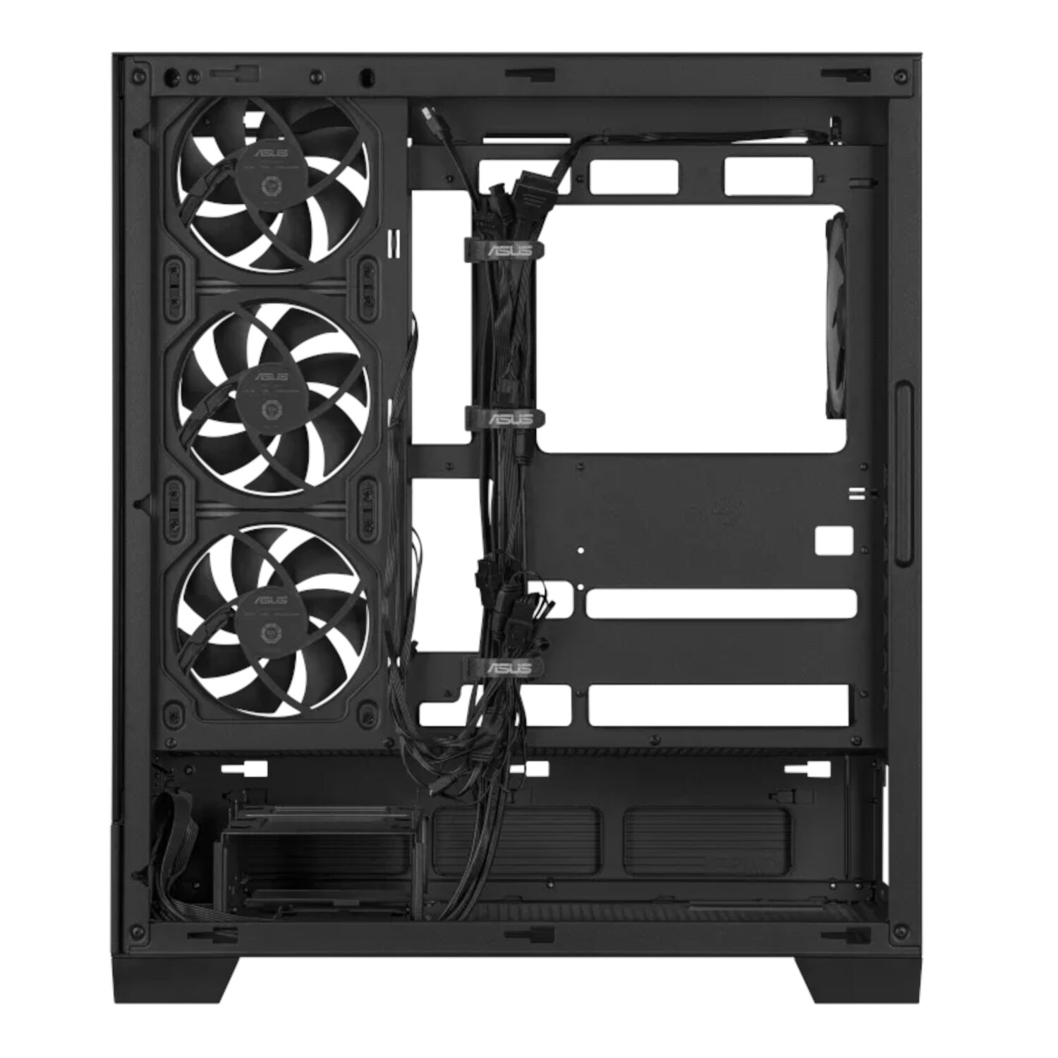 A31PLUS-BK-WR-07 Asus A31 PLUS Mid Tower ATX Chassis - Black