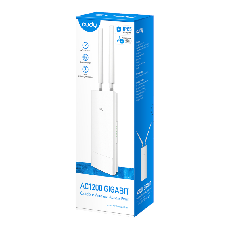 AP1300-OUTDOOR_wr_05 Cudy AC1200 Gigabit Dual Band Ceiling Access Point
- Outdoor