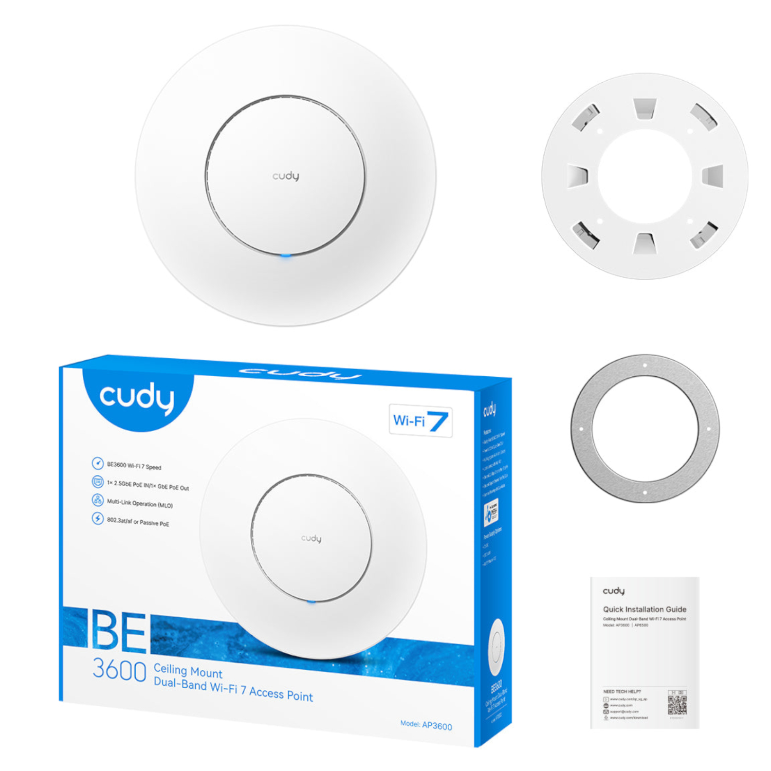 AP3600_Cudy-BE3600-2.5G-Dual-Band-WiFi7-Ceiling-Access-Point_04 Cudy BE3600 2.5G Dual Band WiFi7 Ceiling Access Point