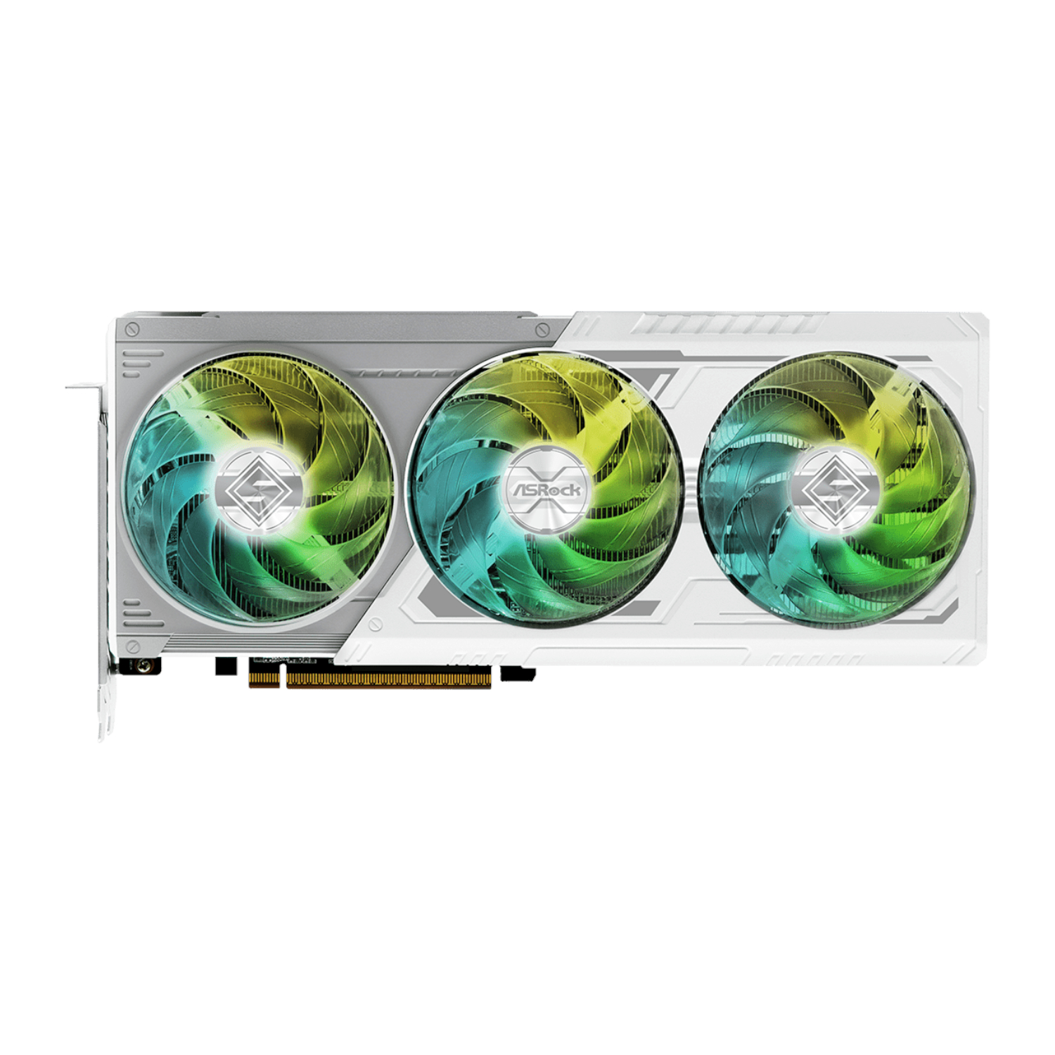 ASRock_RX9070XTSTEELLEGEND16G_wr_02a ASRock AMD Radeon RX 9070 XT Steel Legend 16GB Graphics Card