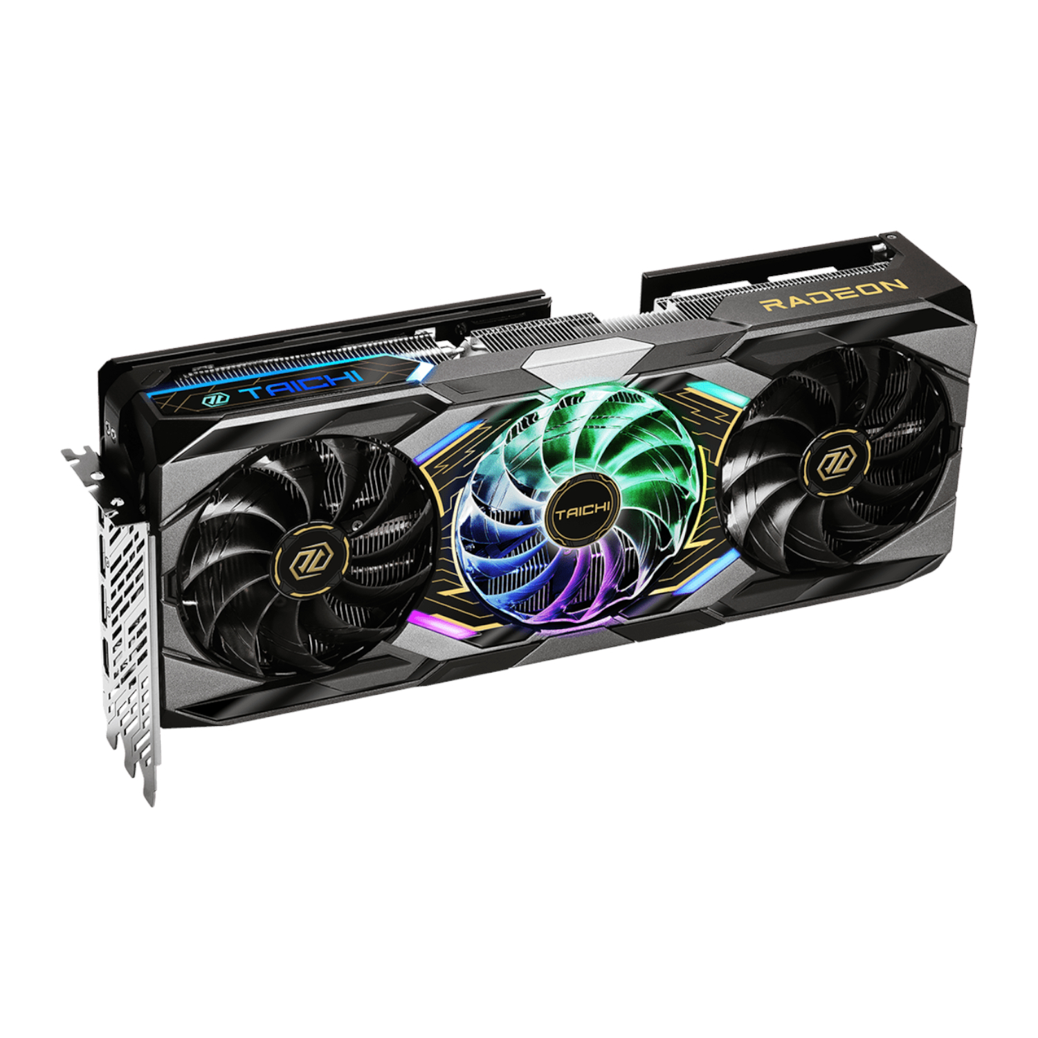 ASRock_RX9070XTTAICHI16GOC_wr_03a ASRock Radeon RX9070 XT Taichi 16G OC Graphics Card
