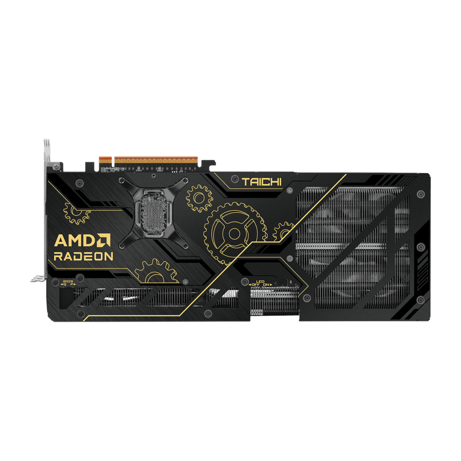 ASRock_RX9070XTTAICHI16GOC_wr_05a ASRock Radeon RX9070 XT Taichi 16G OC Graphics Card