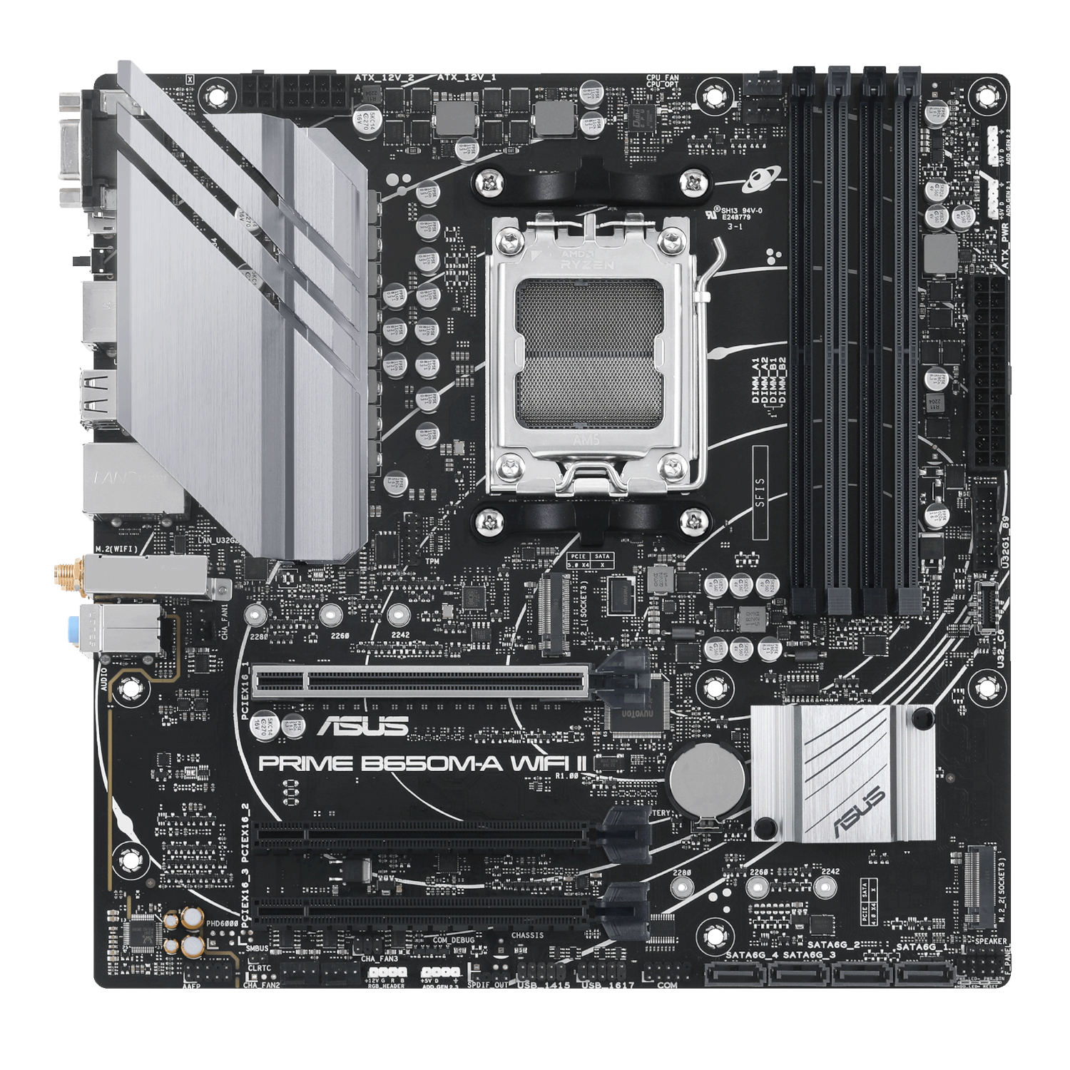 ASUS_PRIME-B650M-AWIFIII_wr_02a Asus PRIME B650M-A WIFI II M-ATX Gaming Motherboard