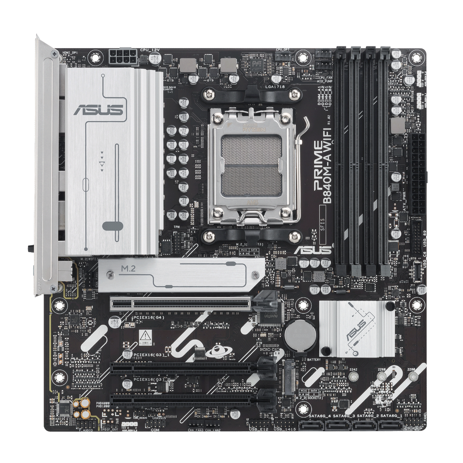 ASUS_PRIME-B840M-AWIFI_wr_02a Asus PRIME B840M-A WIFI M-ATX Gaming Motherboard
