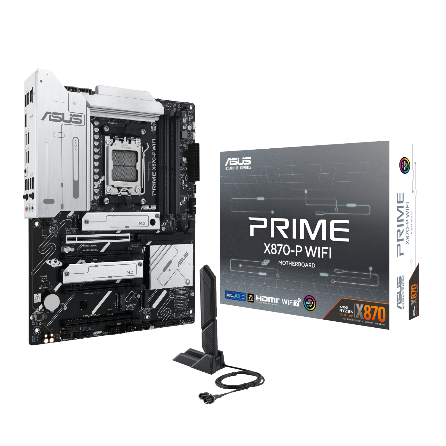 ASUS_PRIME-X870-PWIFI_wr_01a Asus PRIME X870-P WIFI ATX Gaming Motherboard