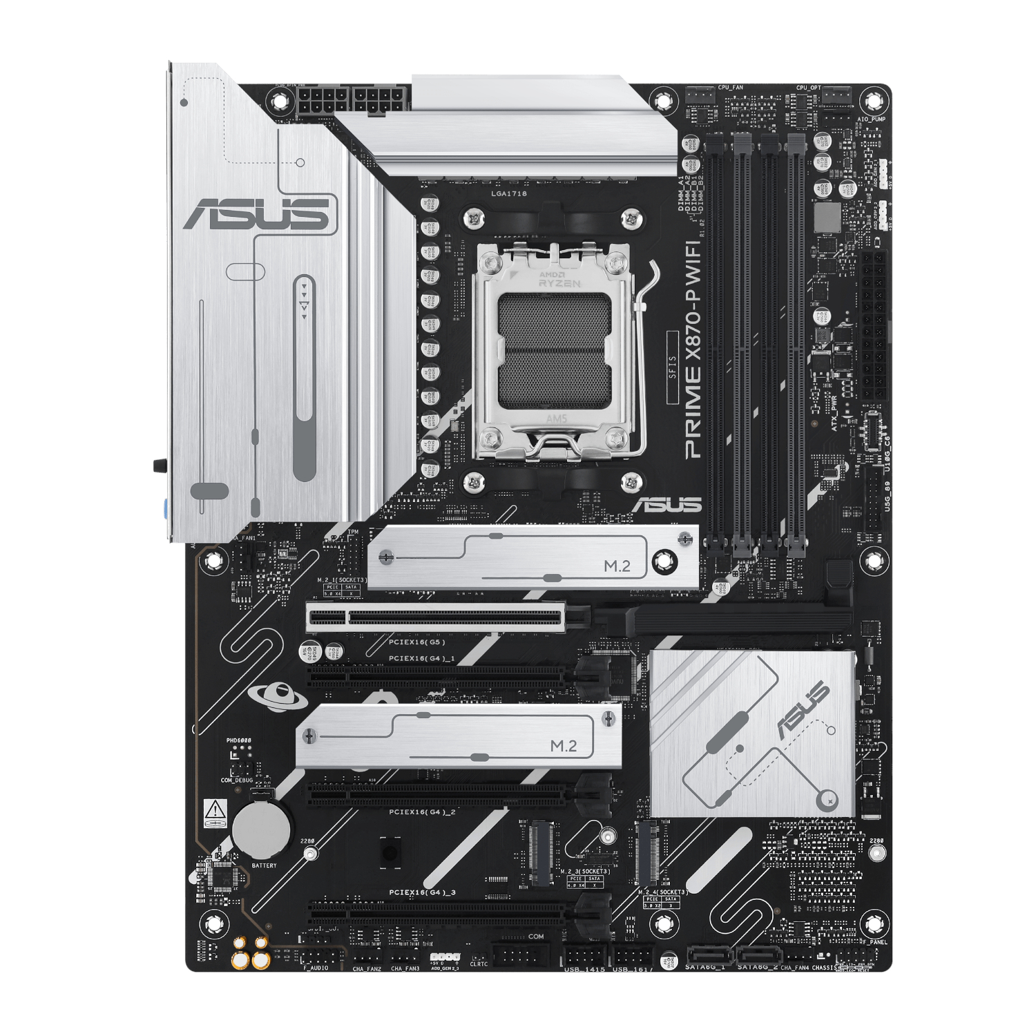 ASUS_PRIME-X870-PWIFI_wr_02a Asus PRIME X870-P WIFI ATX Gaming Motherboard