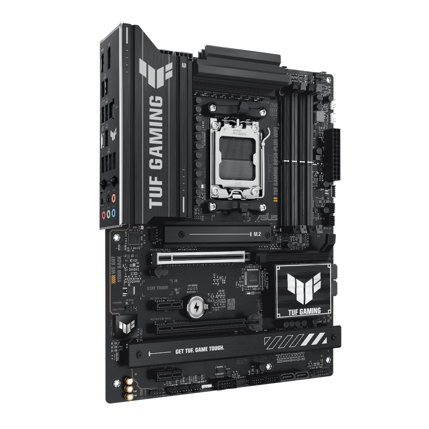 ASUS_TUFGAMINGB850PLUSWIFI_wr_03a Asus TUF B850 Gaming Plus WI-FI AM5 ATX Motherboard