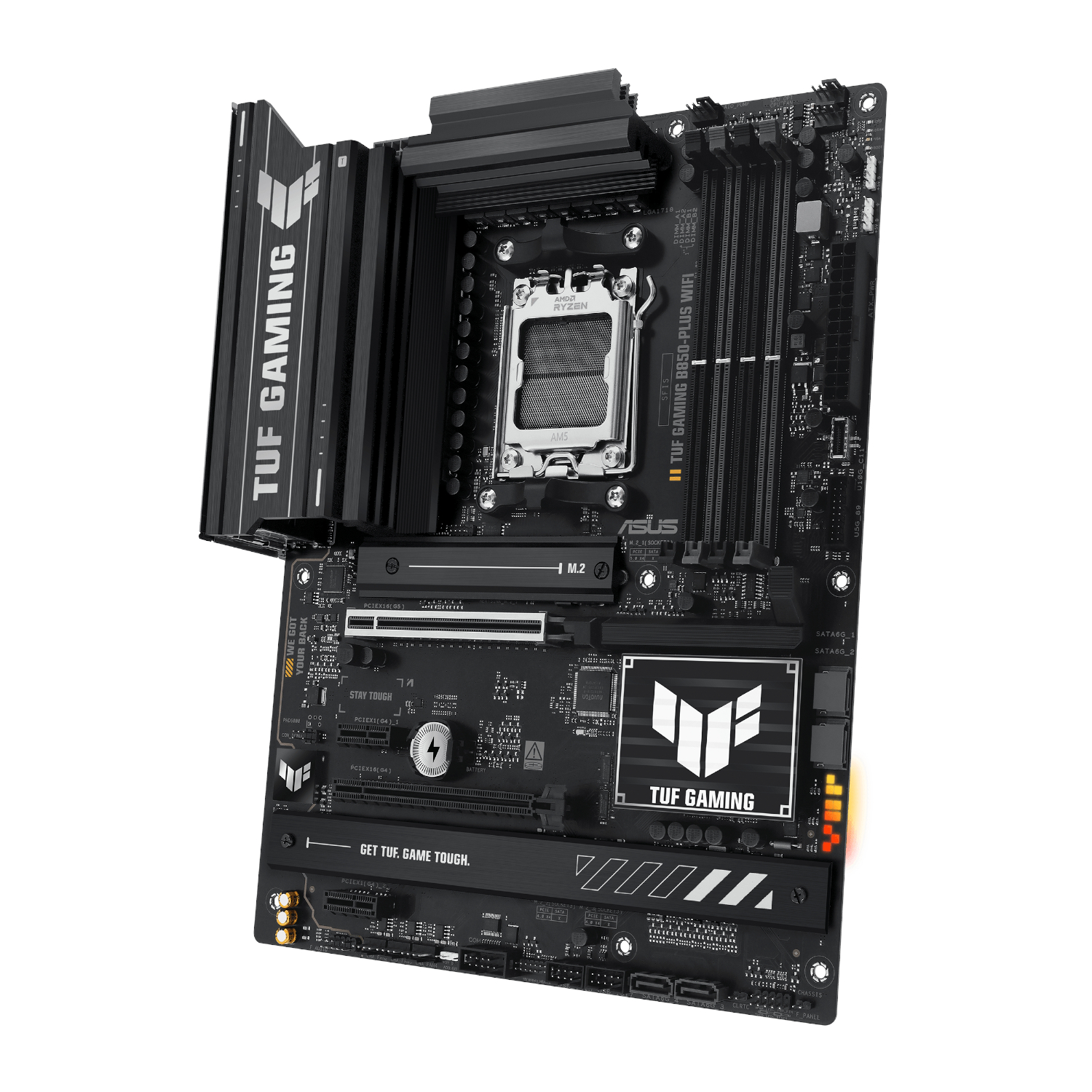 ASUS_TUFGAMINGB850PLUSWIFI_wr_04a Asus TUF B850 Gaming Plus WI-FI AM5 ATX Motherboard