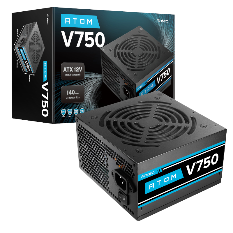 ATOM-V750_wr_06 Antec Atom V750 Non-Modular Power Supply
