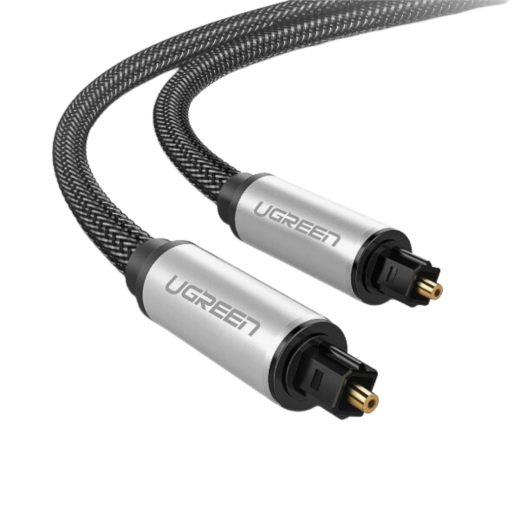 Created with GIMP UGREEN AV108 Male to Male Toslink Optical Audio Cable 2m–Grey