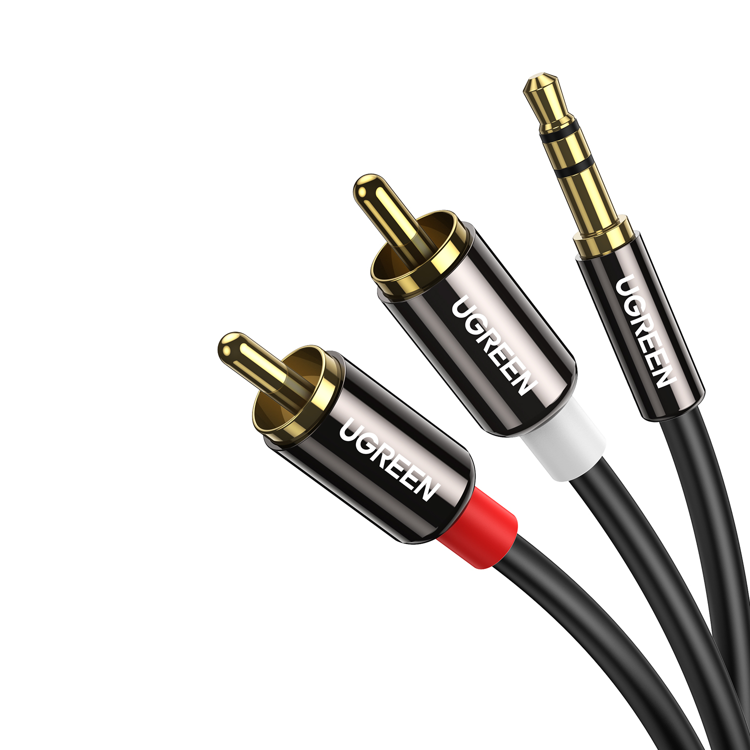 AV116-10749_UGreen-UV116-RCA-to-AUX-3.5mm-Audio-Cable-Black_wr_03 UGREEN AV116 RCA to AUX 3.5mm Audio Cable 1M - Black