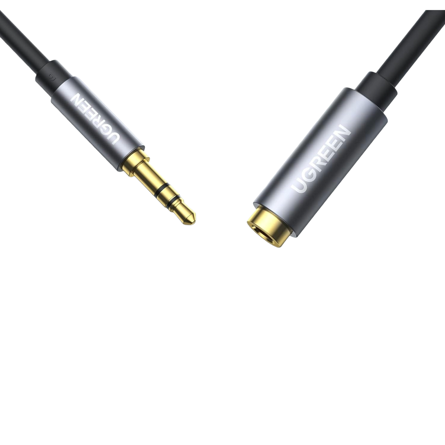 UGREEN AV118 3.5mm AUX Extension Cable 3m – Male to Female –(Black)
