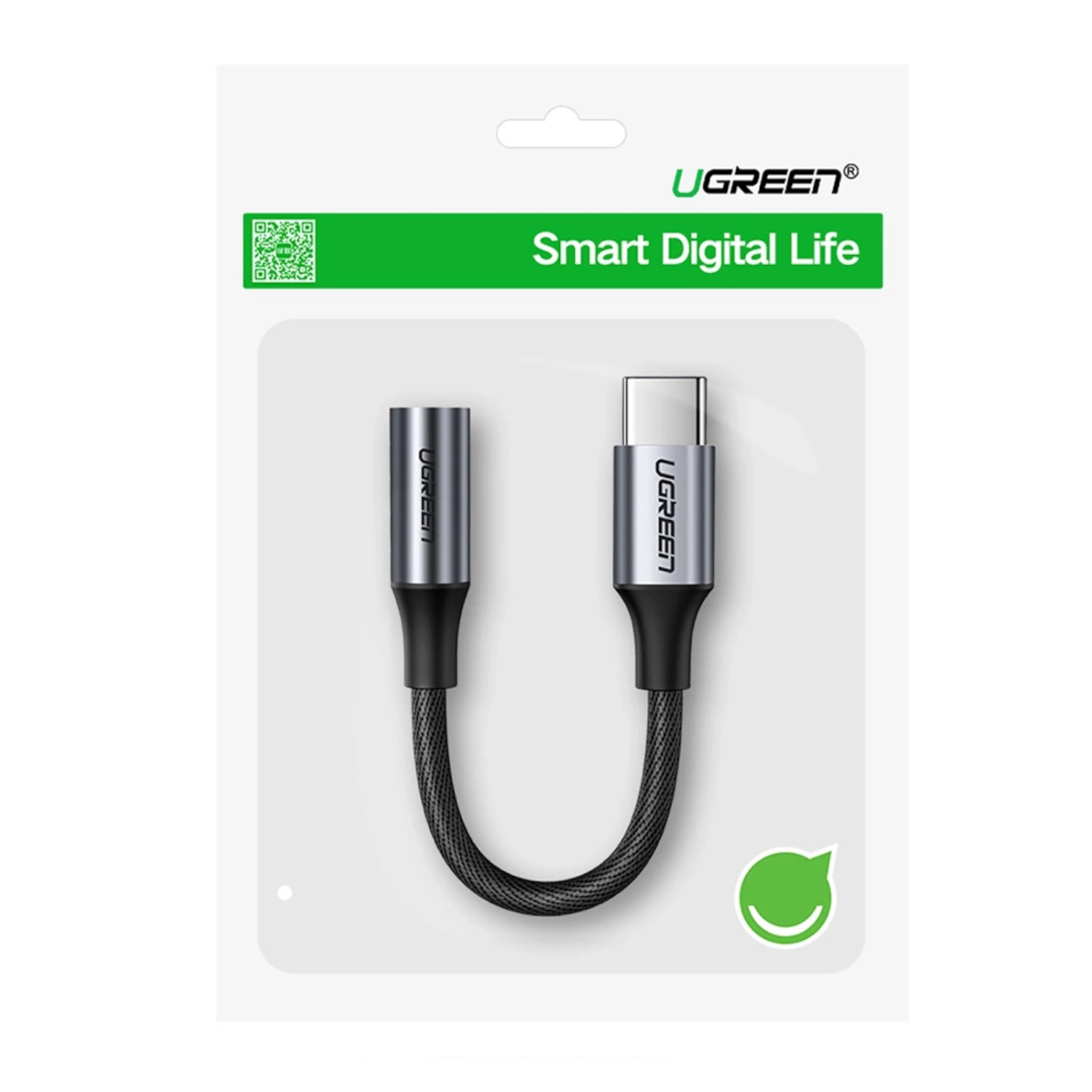 AV161-80154_UGreen-USB-Type-C-to-3.5mm-10cm-Adapter-Grey_wr_03 UGREEN AV161 USB Type-C to 3.5mm 10cm Adapter
