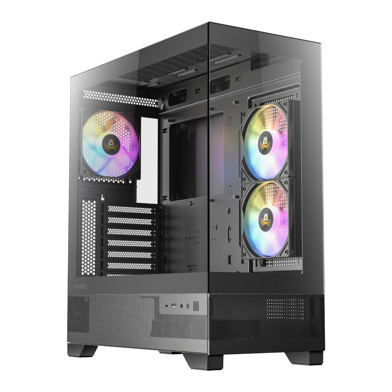 Antec_CX700-ARGB-B_wr_01a Antec CX700 ARGB ATX | Micro-ATX | ITX ARGB Mid-Tower Gaming Chassis - Black