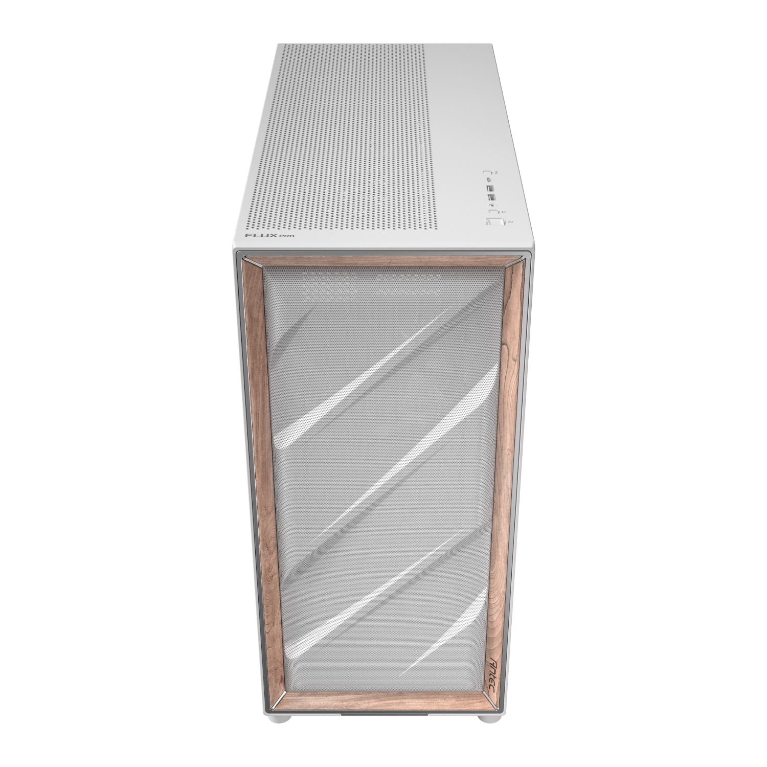 Antec_FLUX-PRO-W_wr_04a Antec FLUX PRO E-ATX Full Tower Gaming Chassis – White