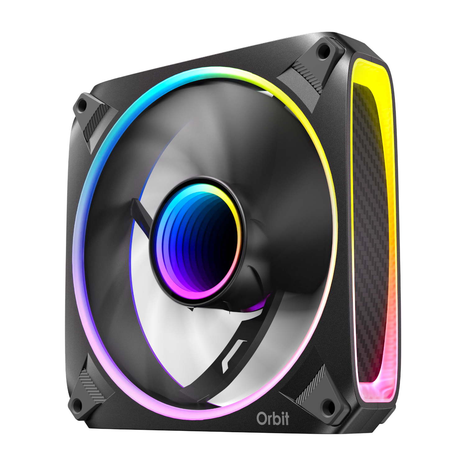 Antec_ORBIT-120-3PK_wr_03a Antec ORBIT PWM 120mm ARGB Fan 3 Pack - Black