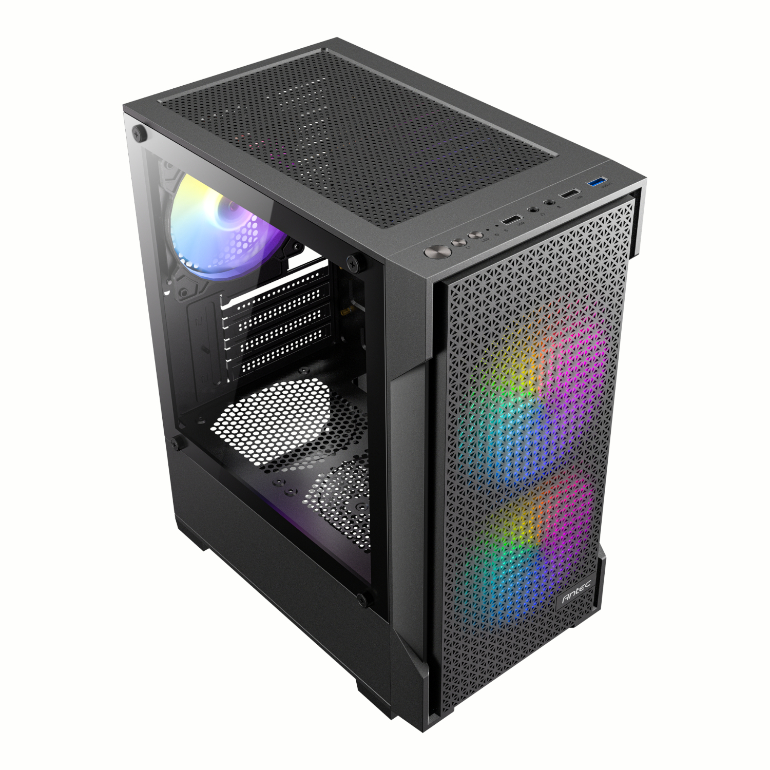 Antec_VX100M_wr_04a Antec VX100M ARGB Micro-ATX Mini Tower Gaming Chassis