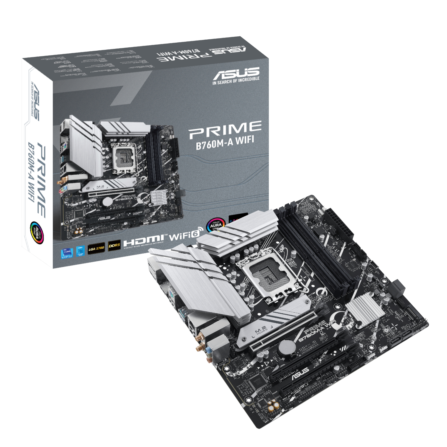 Asus_PRIME-B760M-A-WIFI_wr_01a Asus PRIME B760M-A WIFI Intel LGA1700 M-ATX Motherboard