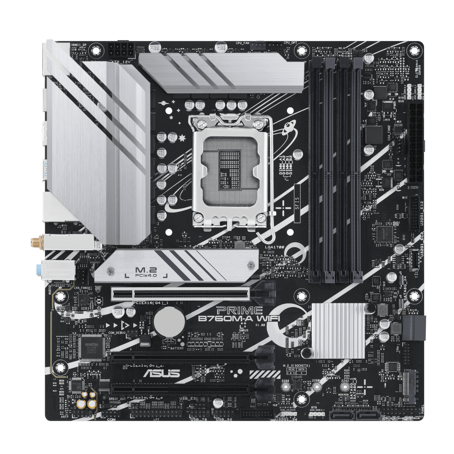 Asus_PRIME-B760M-A-WIFI_wr_02a Asus PRIME B760M-A WIFI Intel LGA1700 M-ATX Motherboard