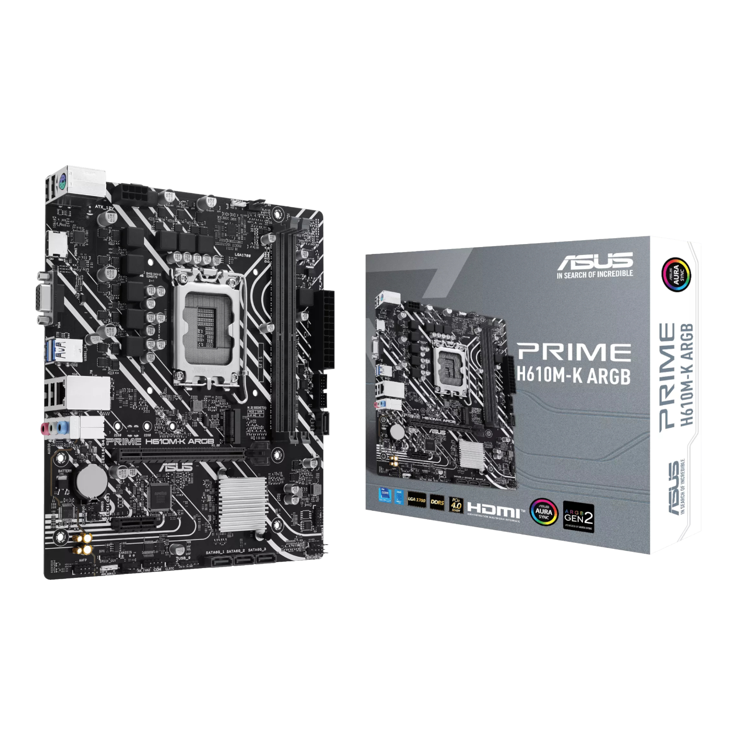 Asus_PRIME-H610M-K-ARGB_wr_01a Asus PRIME H610M-K ARGB Intel LGA1700 M-ATX Motherboard