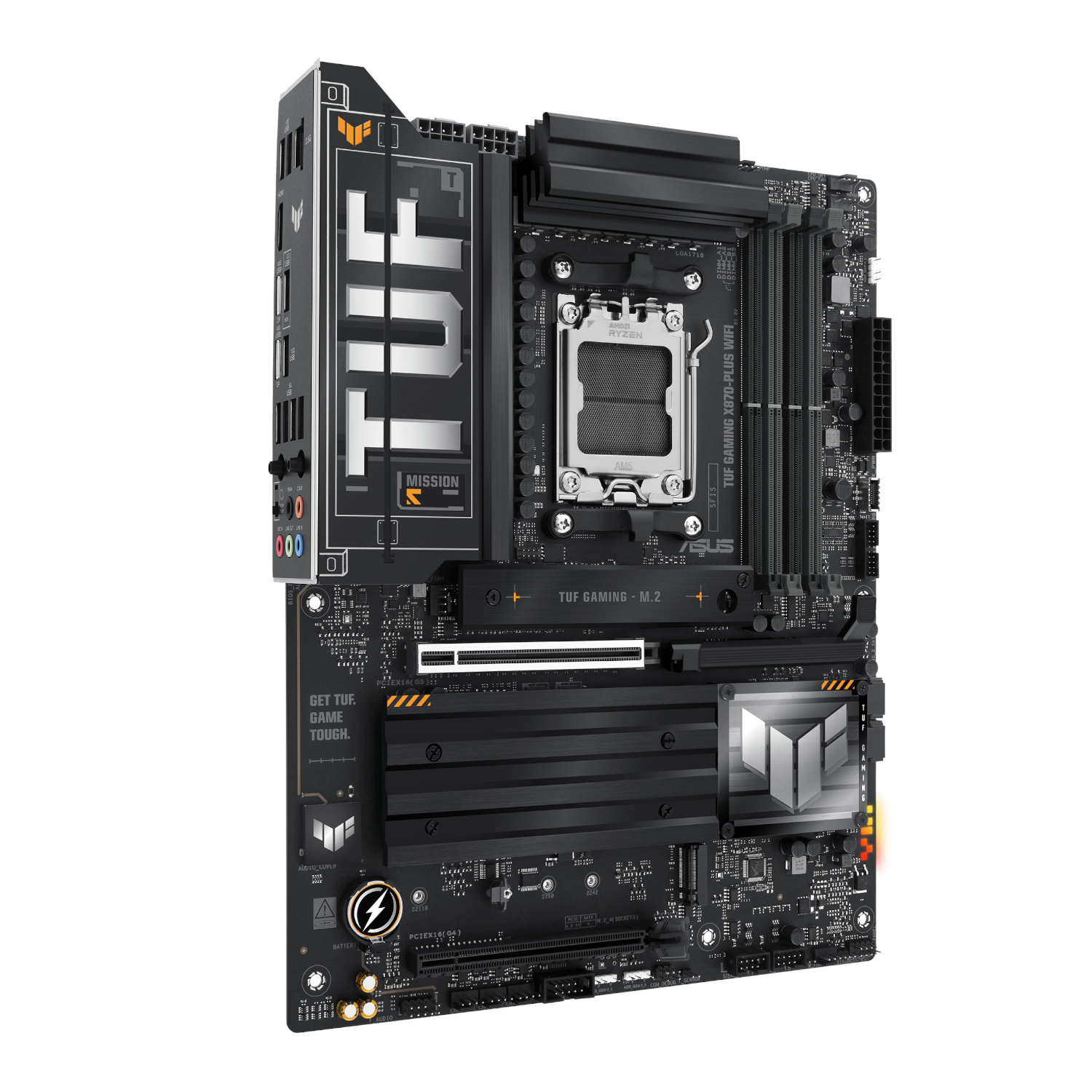 Asus_TUFGAMINGX870-PLUS-WIFI_wr_04a Asus TUF Gaming X870-PLUS WIFI AMD AM5 ATX Gaming Motherboard
