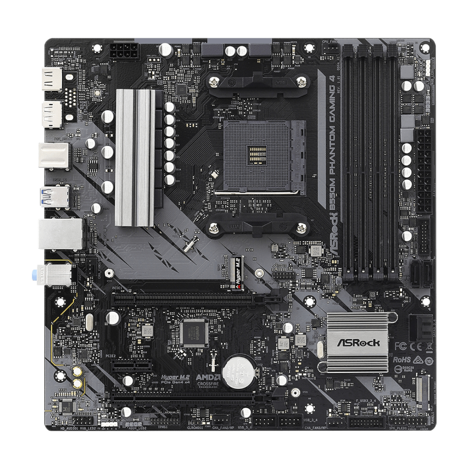 B550M-PHANTOM-GAMING-4_ASRock-B550-Phantom-Gaming-4-AM4-M-ATX-Motherboard-–-Black_wr_02a ASRock B550 Phantom Gaming 4 AM4 M-ATX Motherboard