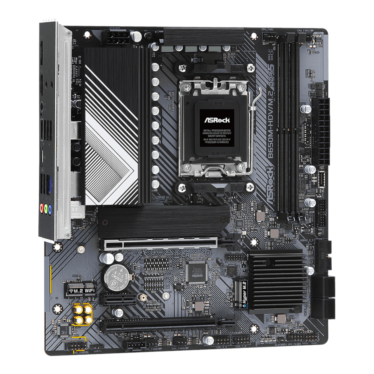 B650M-HD-VM.2_ASROCK-B650M-HDV-M.2-AM5-M-ATX-2X-DDR5_wr_05 ASRock B650M-HDV/M.2 AM5 Micro-ATX Motherboard