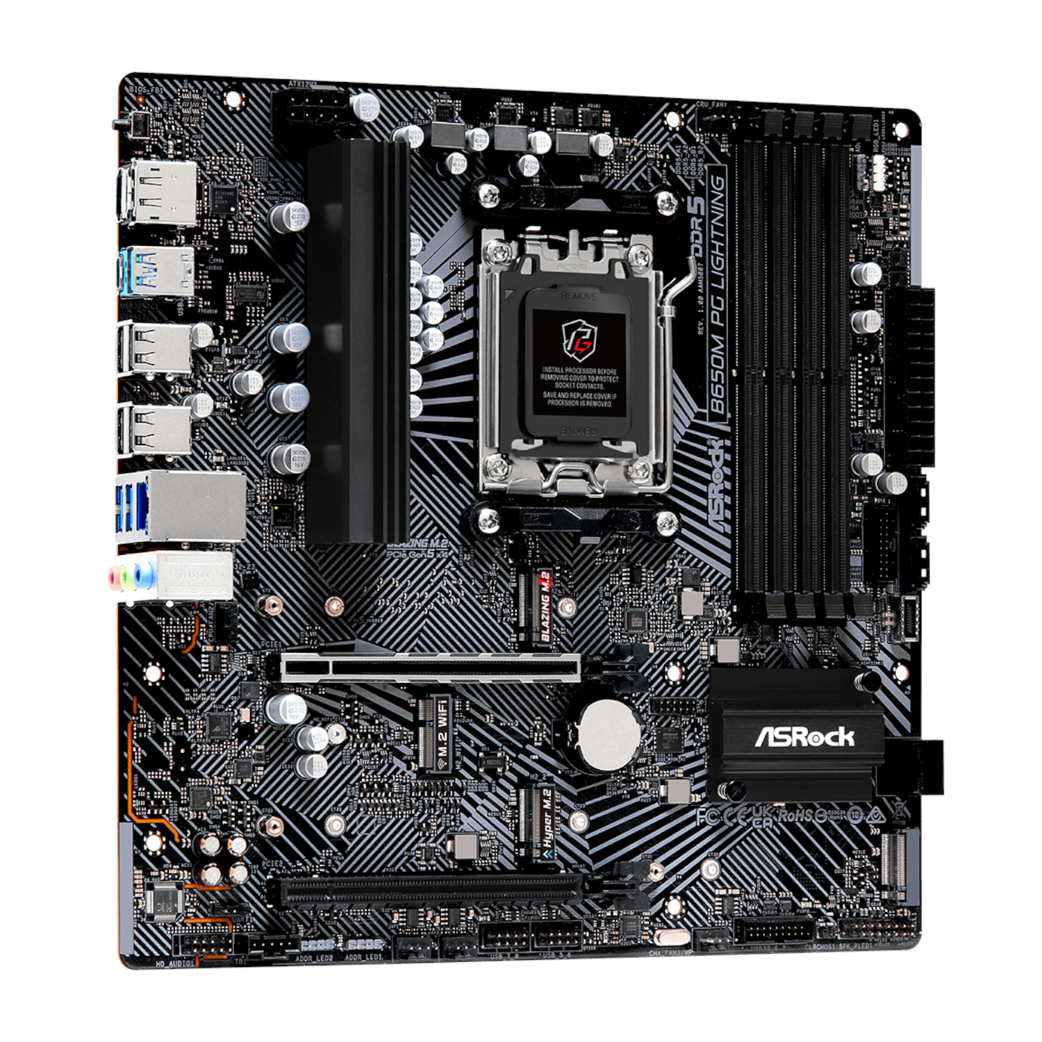 B650M-PG-LIGHTNING_ASRock-B650M-PG-Lightning-AMD-AM5-Micro-ATX-Motherboard_wr_03a ASRock B650M PG Lightning AMD AM5 Micro ATX Motherboard