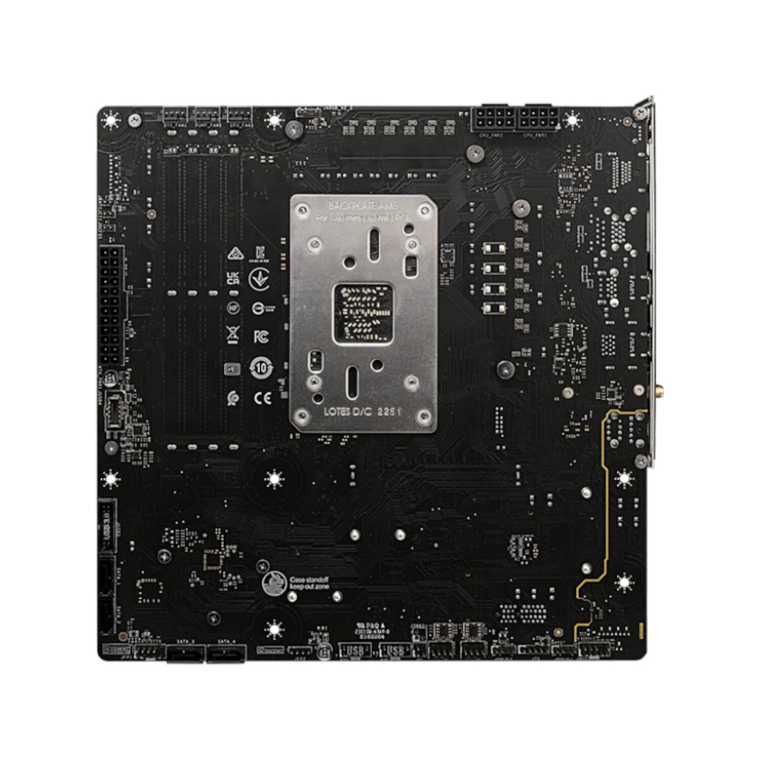 B650M-WR-03 MSI B650M PROJECT ZERO MotherBoard