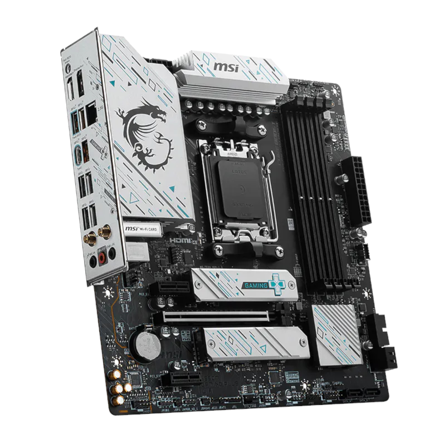 B650MGAMINGPLUSWIFI_OFFICE_MSI-B650M-Gaming-Plus-WiFi-AM5-M-ATX-Gaming-Motherboard_wr_03a MSI B650M Gaming Plus WiFi AM5 M-ATX Gaming Motherboard