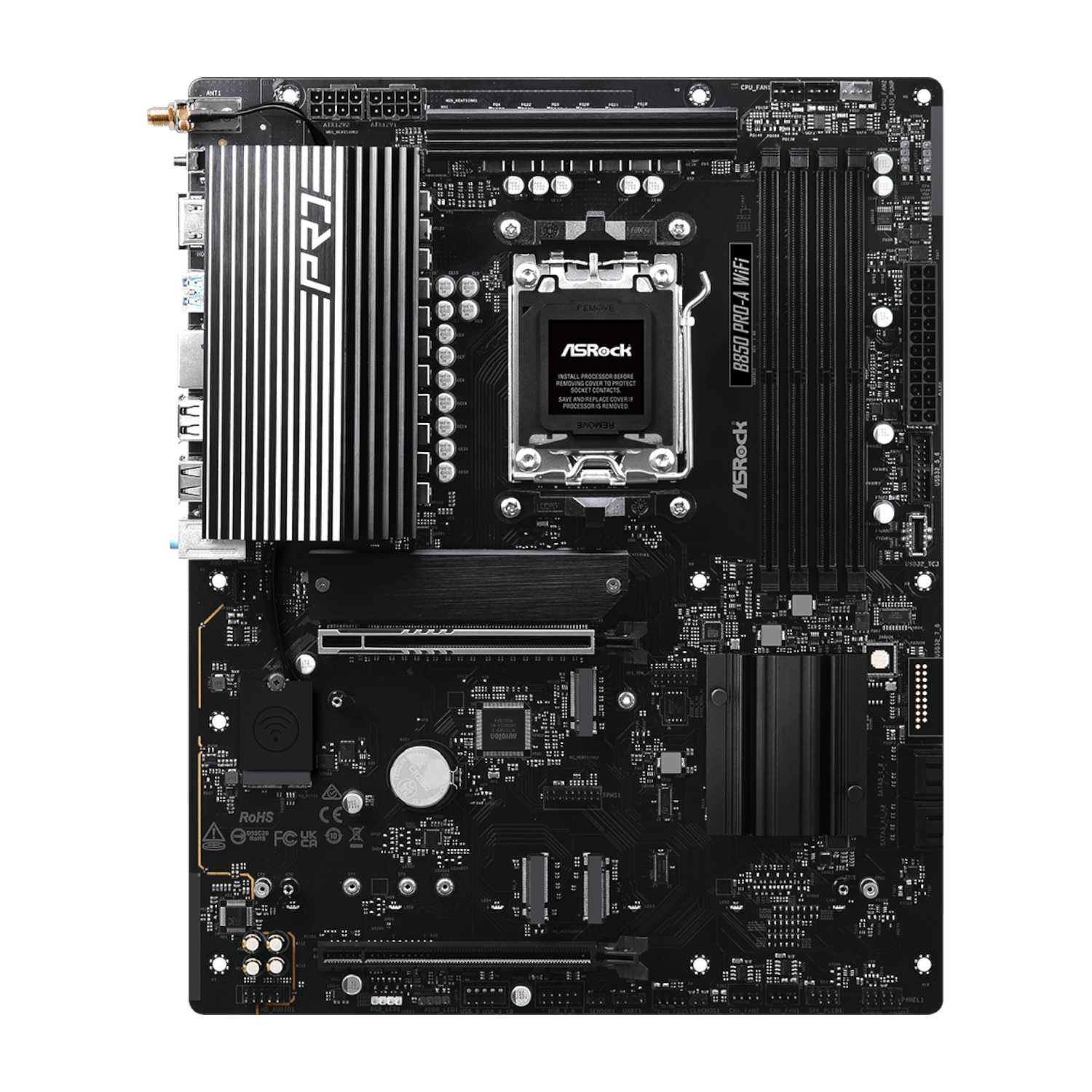 B850-PRO-A-WIFI_ASRock-B850-Pro-A-Wi-Fi-AM5-ATX-Motherboard_wr_02a ASRock B850 Pro-A Wi-Fi AM5 ATX Motherboard