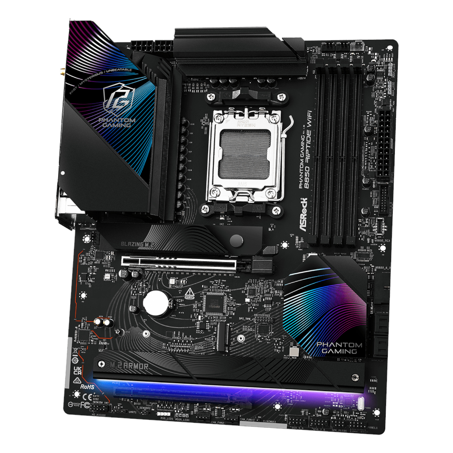 B850-RIPTIDEWIFI_ASROCK-B850-RIPTIDE-WIFI-AM5-ATX-4X-DDR5_wr_05 ASROCK B850 RIPTIDE WIFI AM5 ATX 4X DDR5