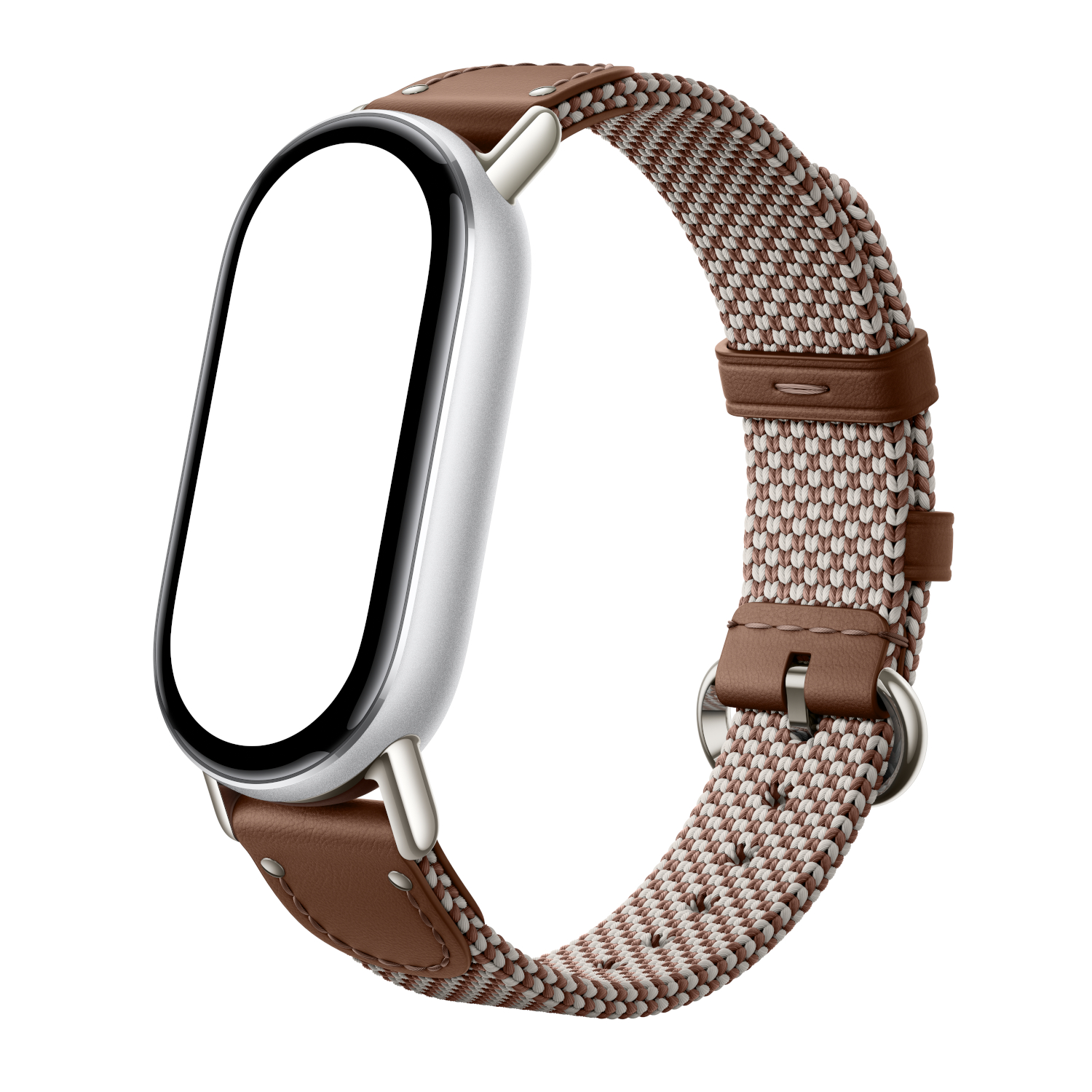 BHR07YJGL_Xiaomi-Smart-Band-10-Knitted-Silk-Strap-Feather-Brown_wr_02 Xiaomi Smart Band 10 Knitted Silk Strap - Feather Brown