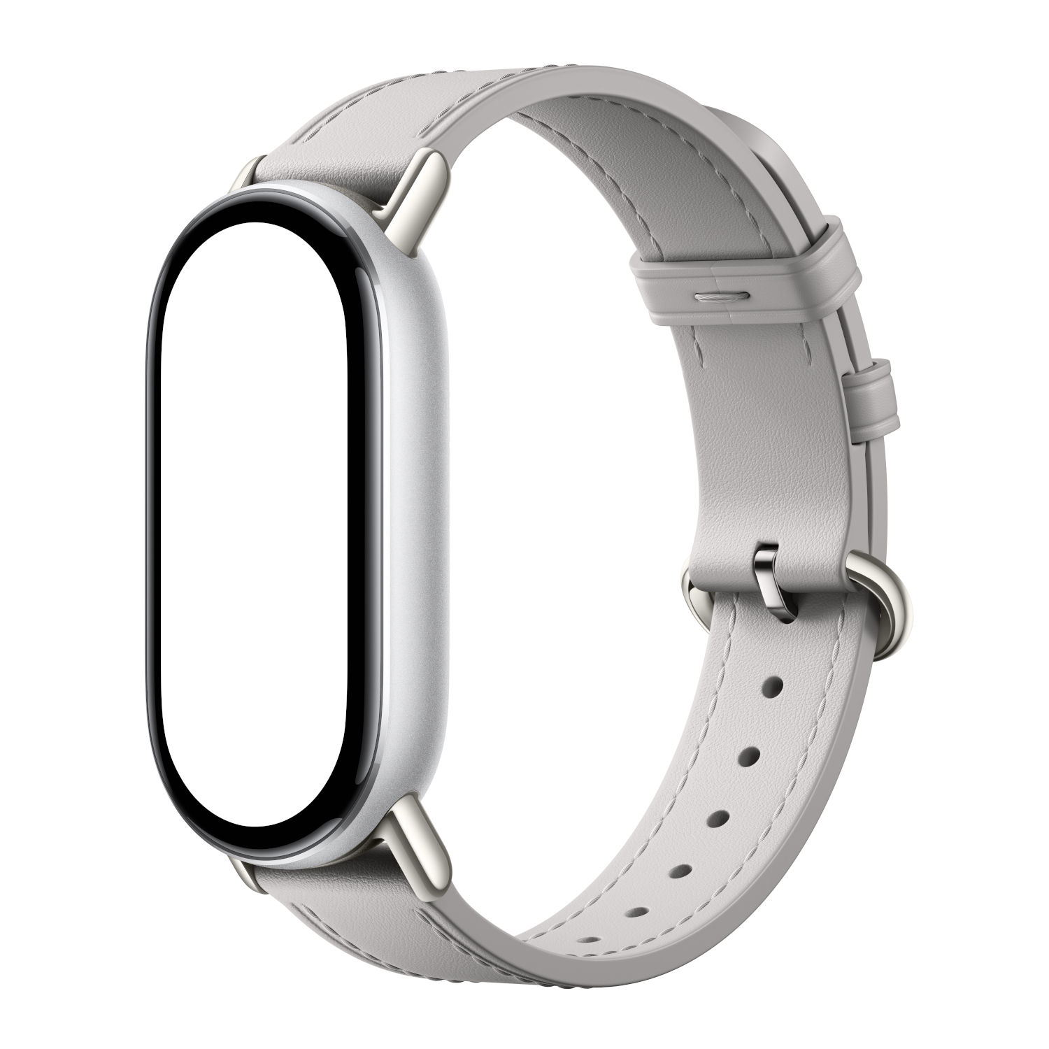 BHR07YLGL_Xiaomi-Smart-Band-10-Leather-Strap-Elephant-Grey_wr_03 Xiaomi Smart Band 10 Leather Strap - Grey
