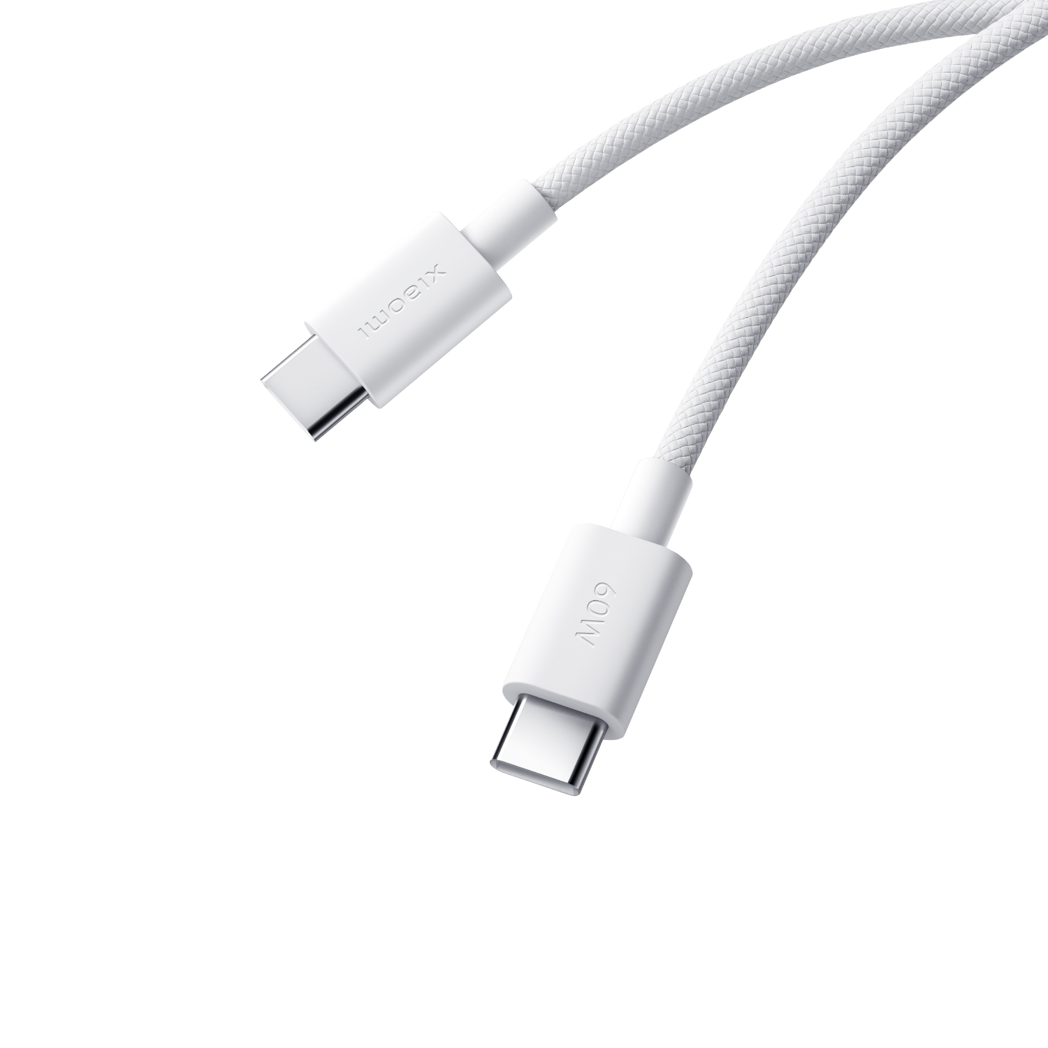 BHR0878GL_Xiaomi-3A-Braided-USB-Type-C-to-USB-Type-C-Cable-1M-White_wr_01a Xiaomi 3A Braided USB Type-C to USB Type-C Cable 1M - White