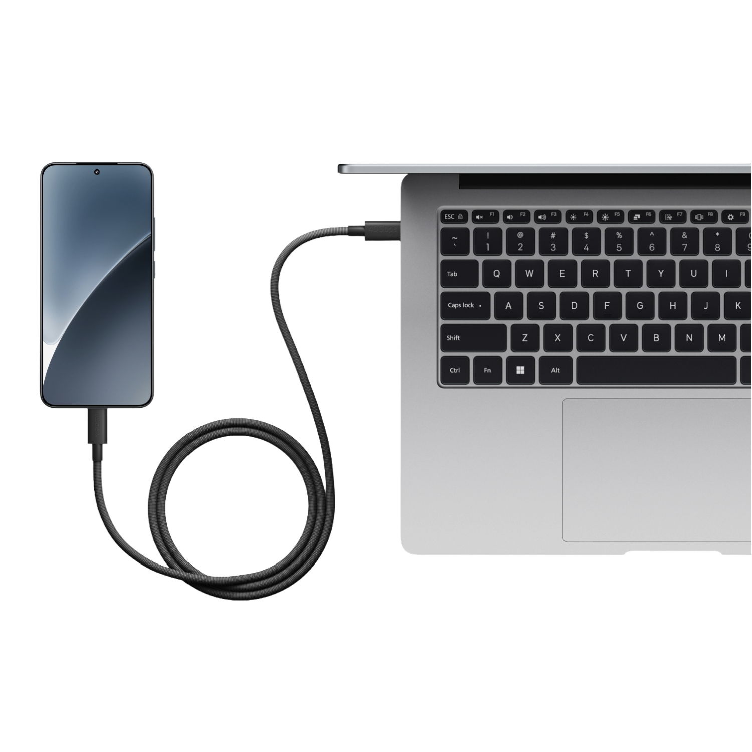 BHR087BGL-_Xiaomi-USB4-6A-USB-Type-C-To-USB-Type-C-Braided-Cable-1m_ls_03 Xiaomi USB4 6A USB Type-C To USB Type-C Braided Cable 1m- (120W, 40Gbps, 8K)