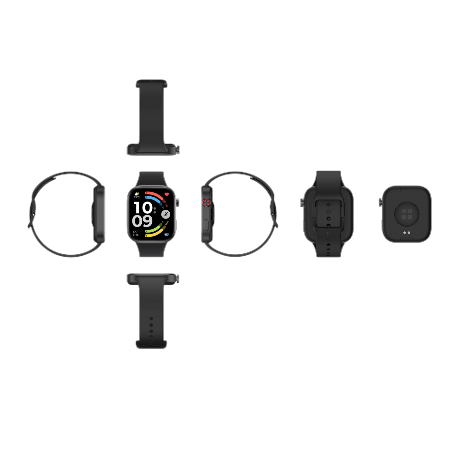 Created with GIMP Xiaomi Redmi Watch 6 - Obsidian Black