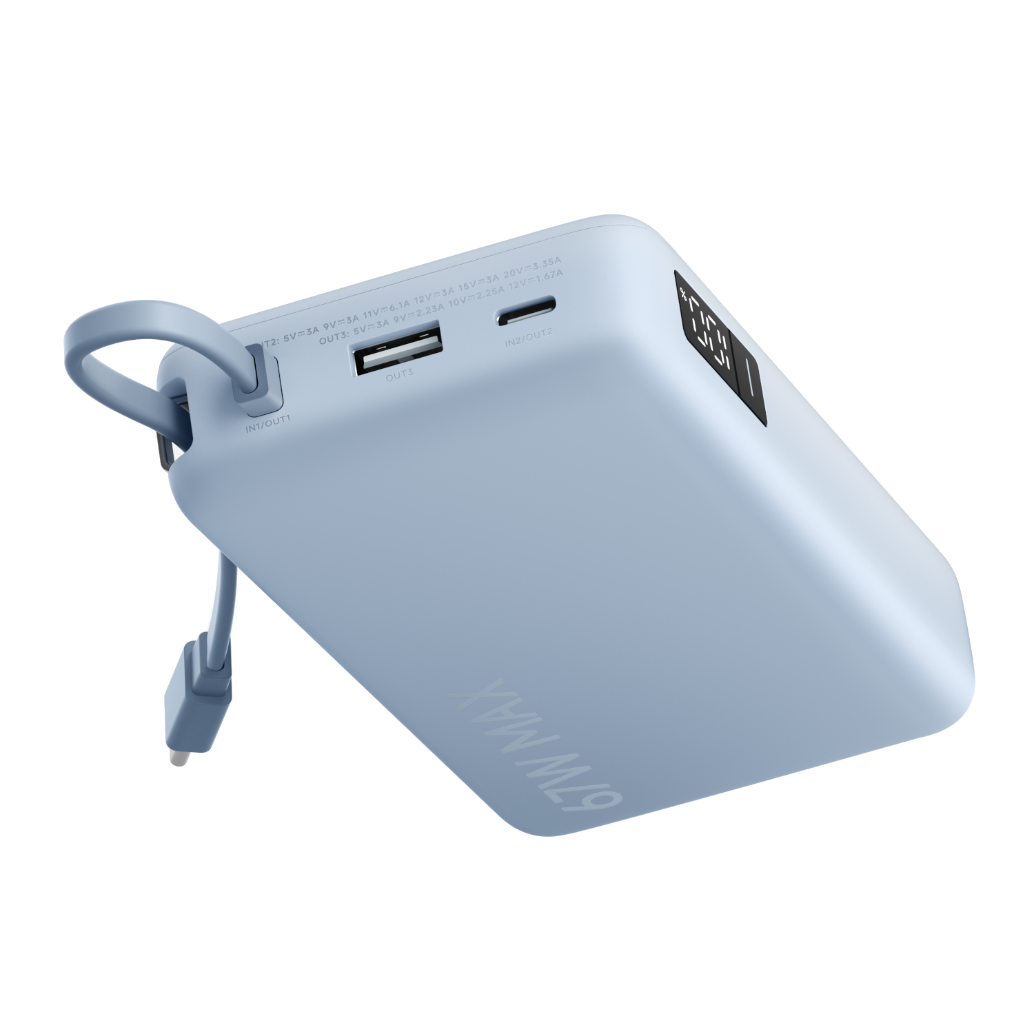 BHR08O8GL_Xiaomi-67W-Power-Bank-20000-Integrated-Cable-Ice-Blue_wr_02a Xiaomi 67W Power Bank 20000 (Integrated Cable) - Ice Blue