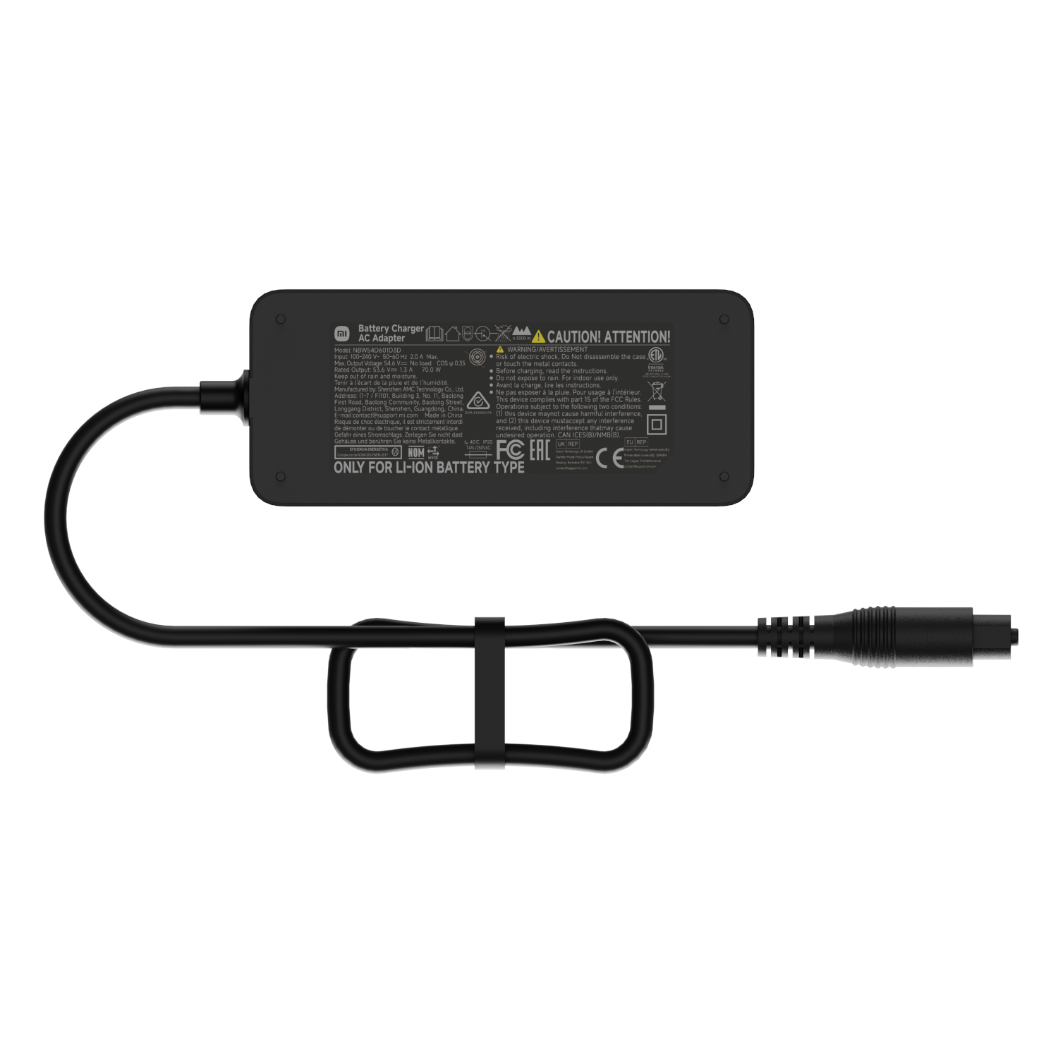 BHR08USGL_Xiaomi-Electric-Scooter-Fast-Charger-2_wr_01a Xiaomi Electric Scooter Fast Charger 2