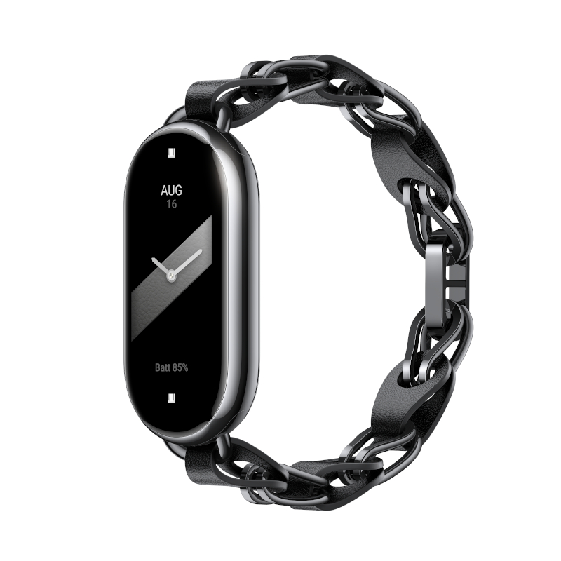 BHR7303GL_wr_02 Xiaomi Smart Band 8 Chain Strap - Black