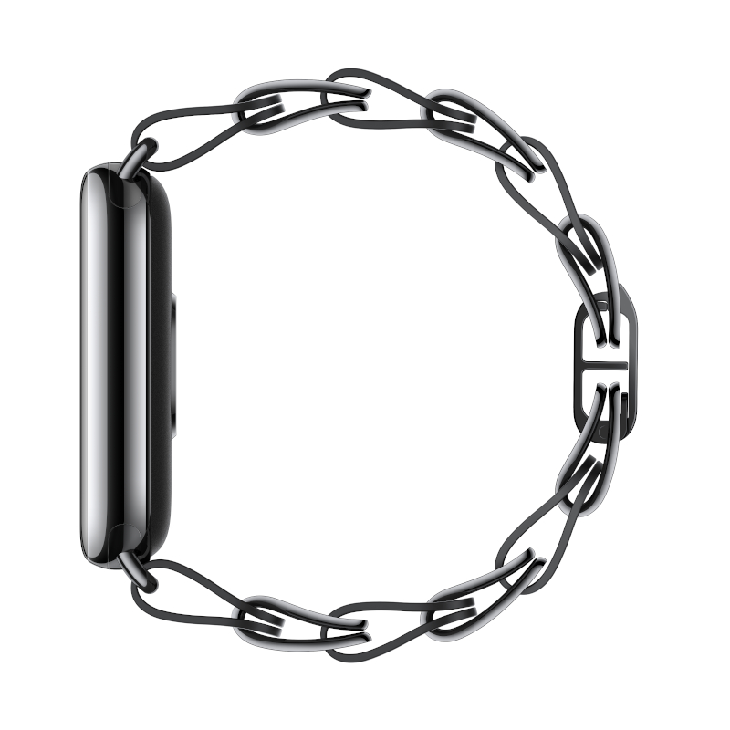 BHR7303GL_wr_04 Xiaomi Smart Band 8 Chain Strap - Black