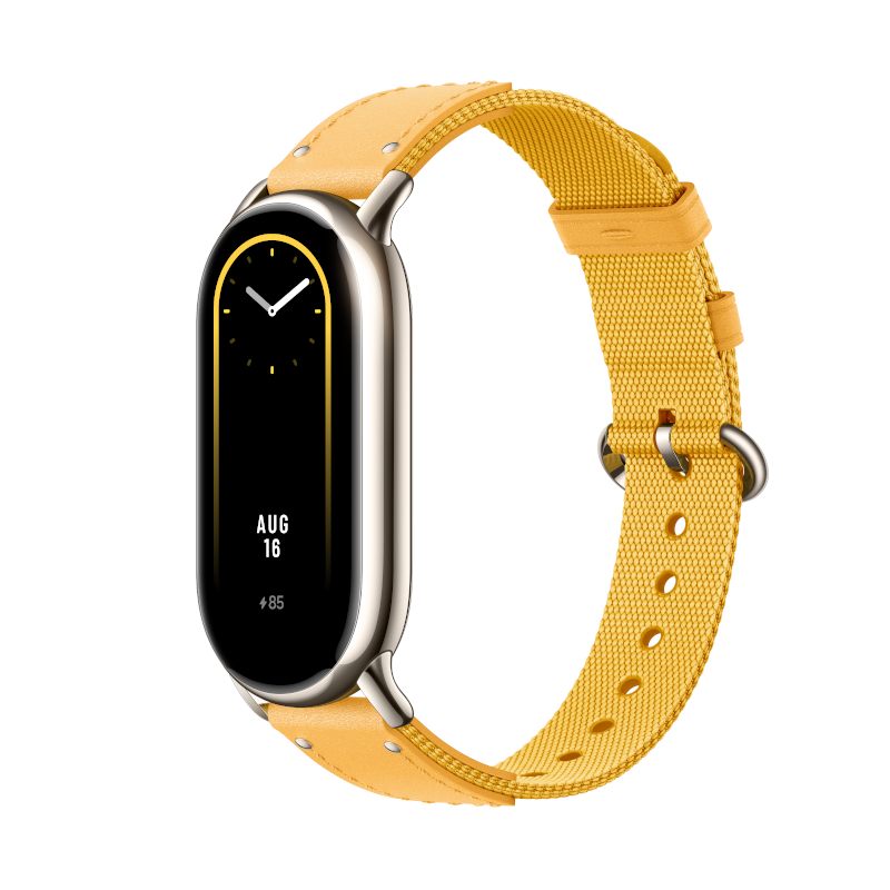 BHR7305GL_wr_02 Xiaomi Smart Band 8 Braided Strap - Yellow