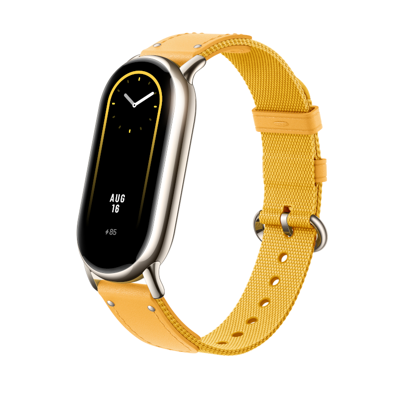 BHR7305GL_wr_03 Xiaomi Smart Band 8 Braided Strap - Yellow