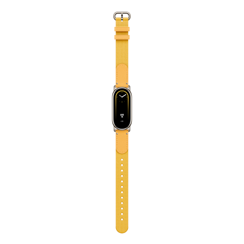 BHR7305GL_wr_06 Xiaomi Smart Band 8 Braided Strap - Yellow