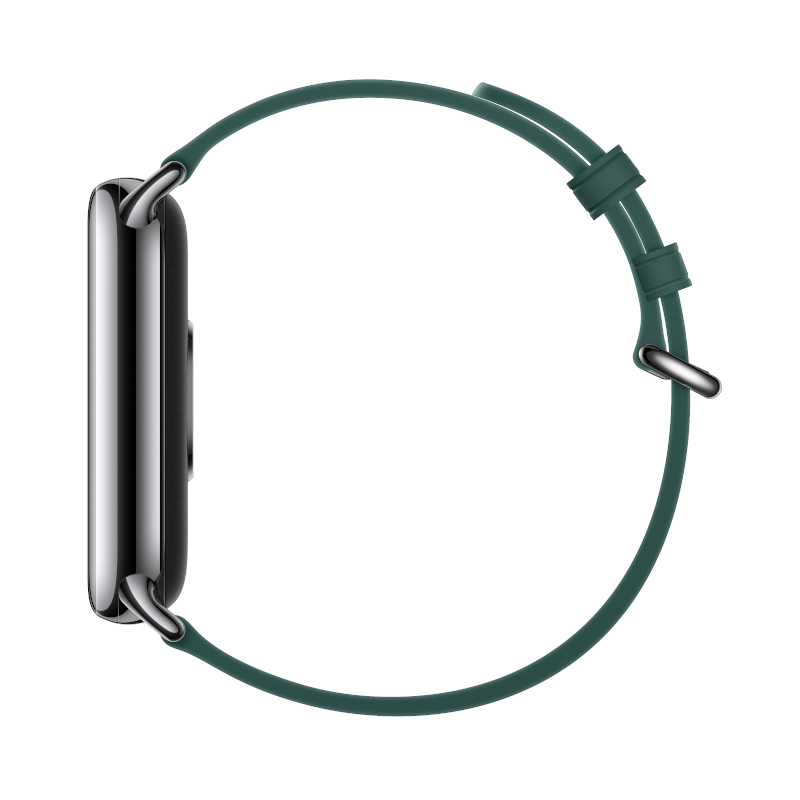 BHR7308GL_wr_04 Xiaomi Smart Band 8 Checkered Strap - Green