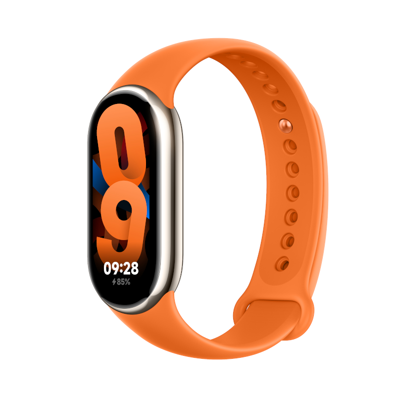 BHR7312GL_wr_02 Xiaomi Smart Band 8 Strap - Sunrise Orange