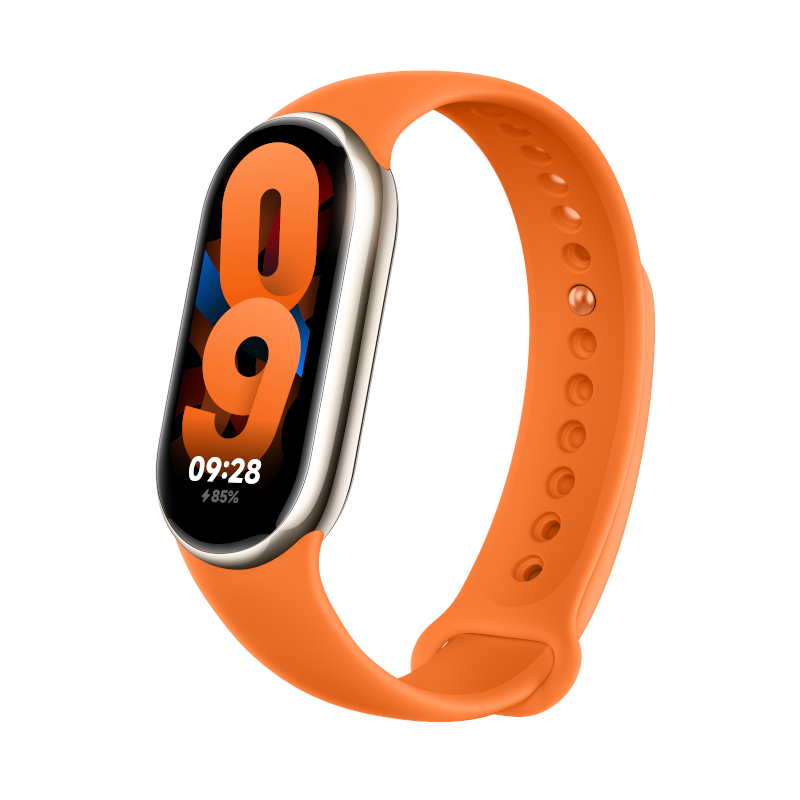 BHR7312GL_wr_03 Xiaomi Smart Band 8 Strap - Sunrise Orange